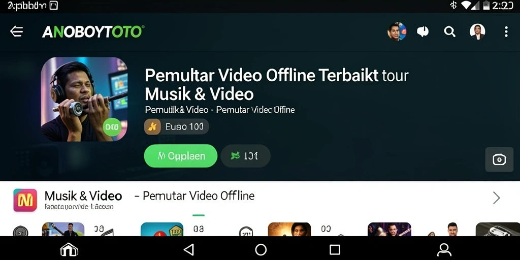 Tampilan antarmuka ANOBOYTOTO yang menarik dan mudah digunakan.