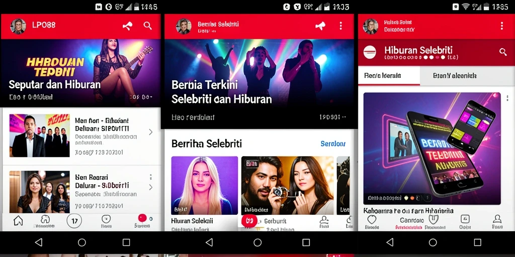 Antarmuka LPO88 yang menarik dan informatif bagi penggemar hiburan.