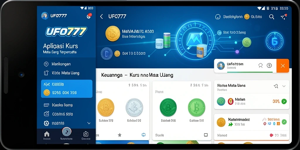 Tampilan antarmuka UFO777 yang modern dan fungsional.